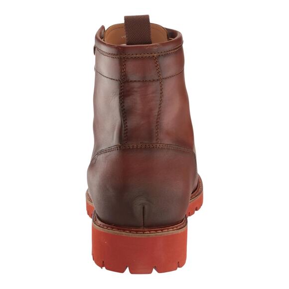 Vince Camuto Men\'s Kameil Leather Waterproof Lace Up Boots Brown Size 10